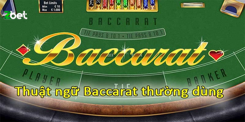 Các thuật ngữ phổ biến trong cách chơi baccarat tại ZBet